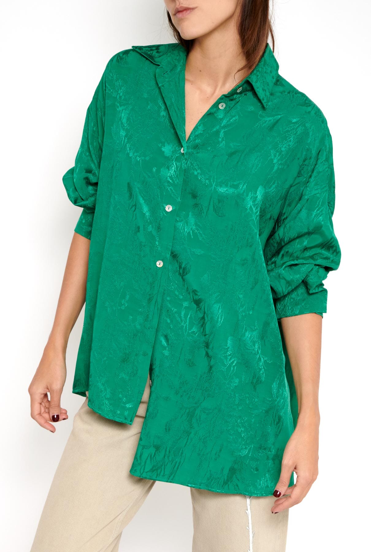 Camisa Dos verde Shirts & blouses Mina 