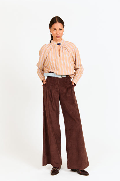 Camisa Dutton camel · Werit · vista 5