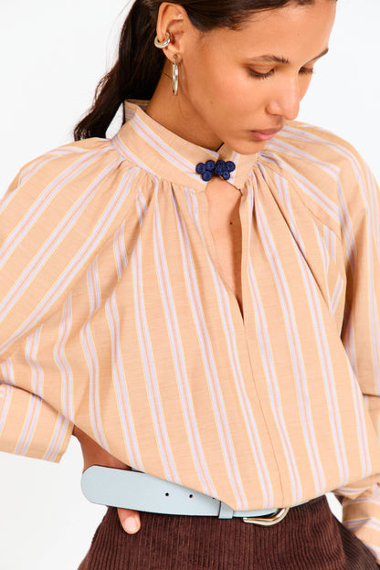 Camisa Dutton camel · Werit