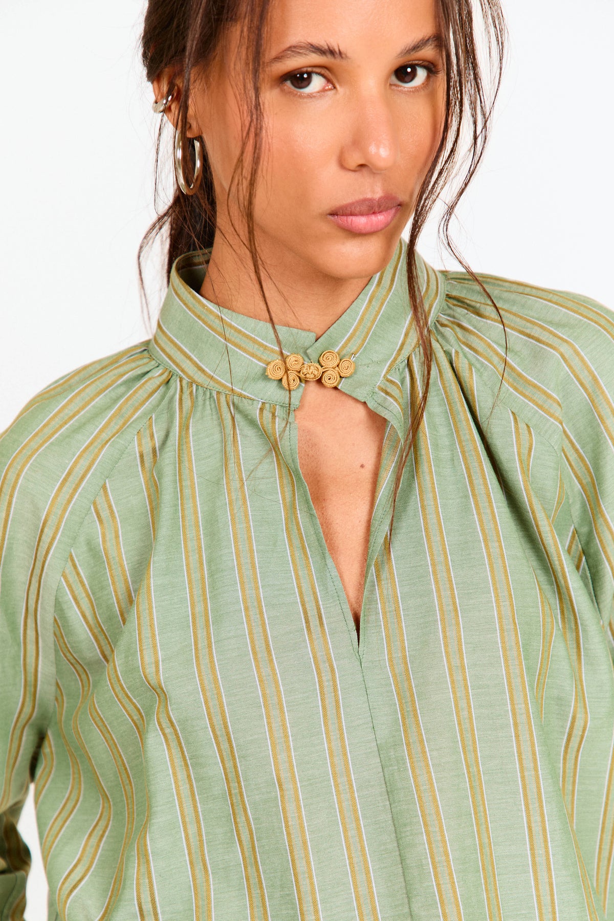 Camisa Dutton verde · Werit · vista 4