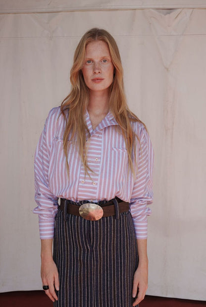 CAMISA HAT RAYAS Shirts & Blouses Himba Collection 