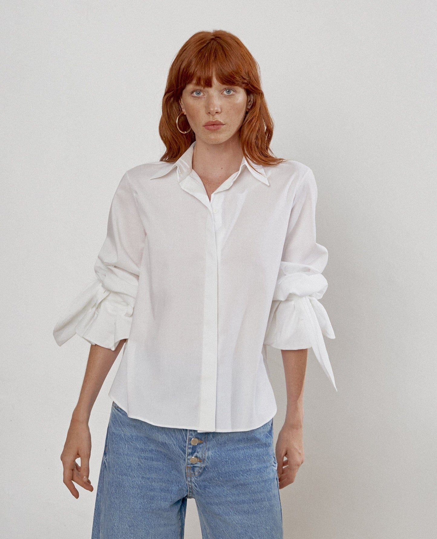 Camisa icono popelín blanco Blusas Miguel Marinero 