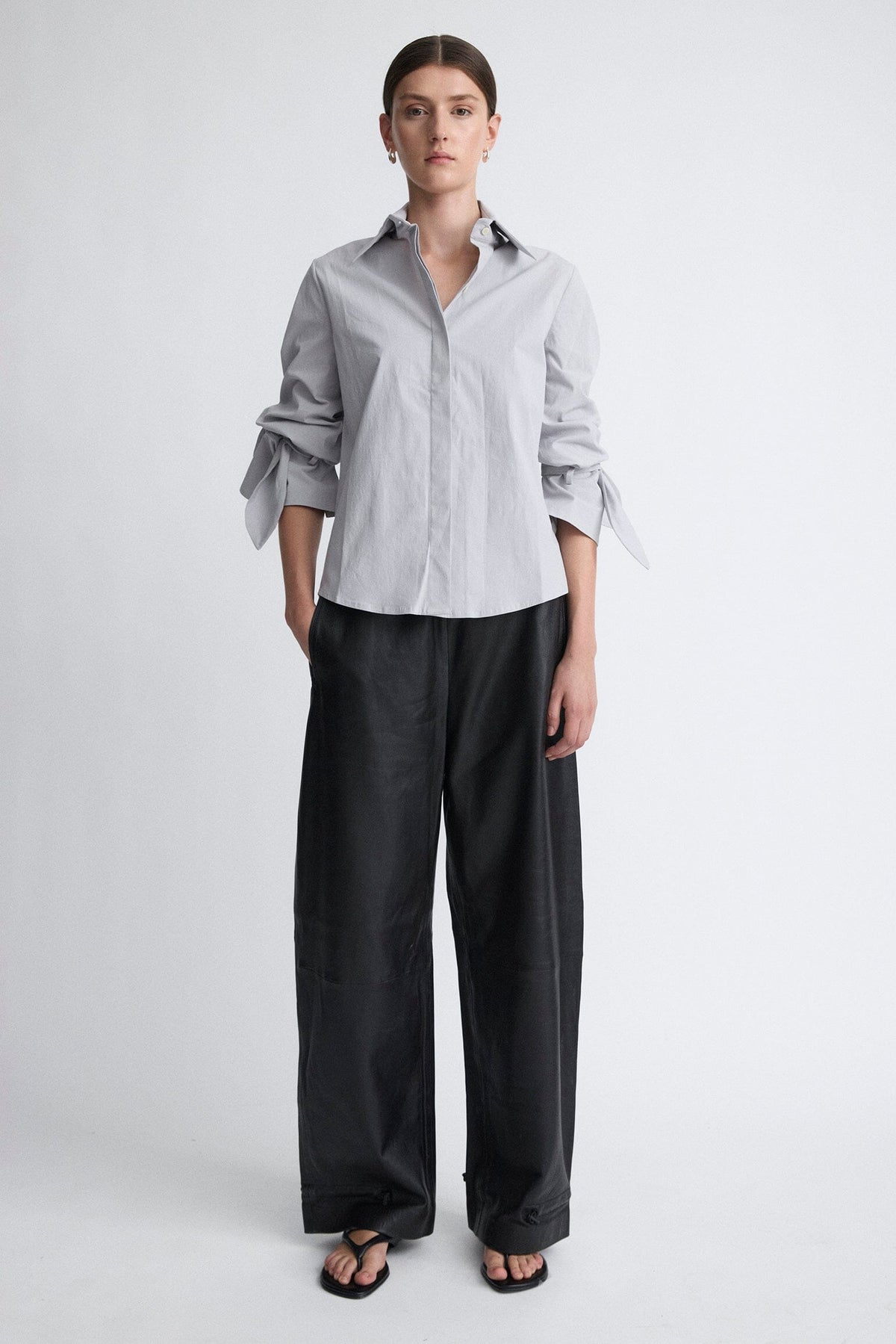 Camisa icono popelín gris Shirts & blouses Miguel Marinero 