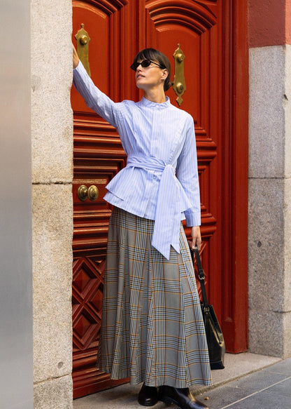 Camisa Inés Azul Shirts & blouses IPA BRAND 