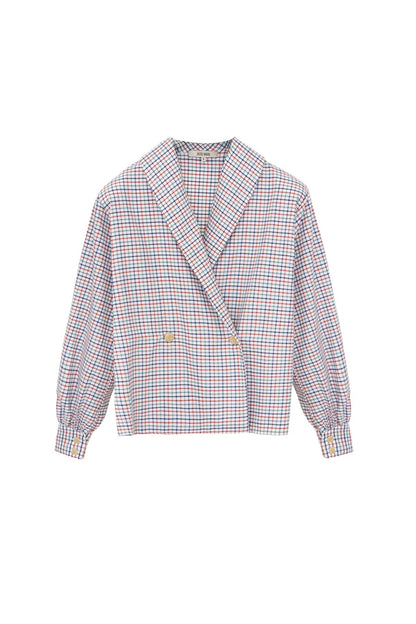 camisa-iulene-viyella-cuadros Shirts & Blouses Julise Magon 