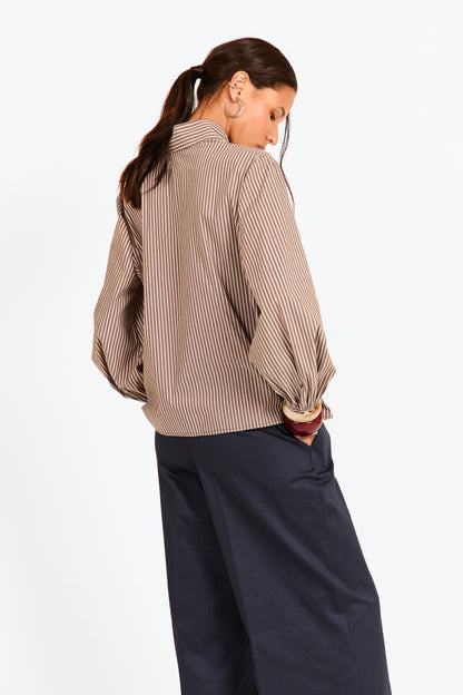 CAMISA KIOTO MARRON Shirts & blouses Werit 