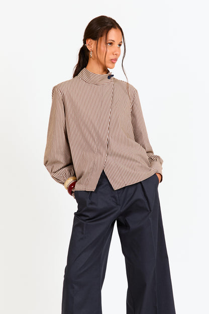 CAMISA KIOTO MARRON Shirts & blouses Werit 