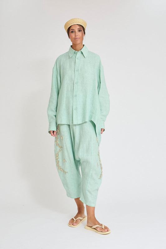 CAMISA KOLITZA VERDE Shirts & blouses Zaitegui Studio 