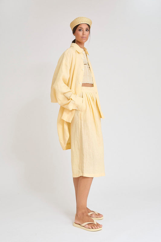 CAMISA KOLITZAA AMARILLA Shirts & Blouses Zaitegui Studio 