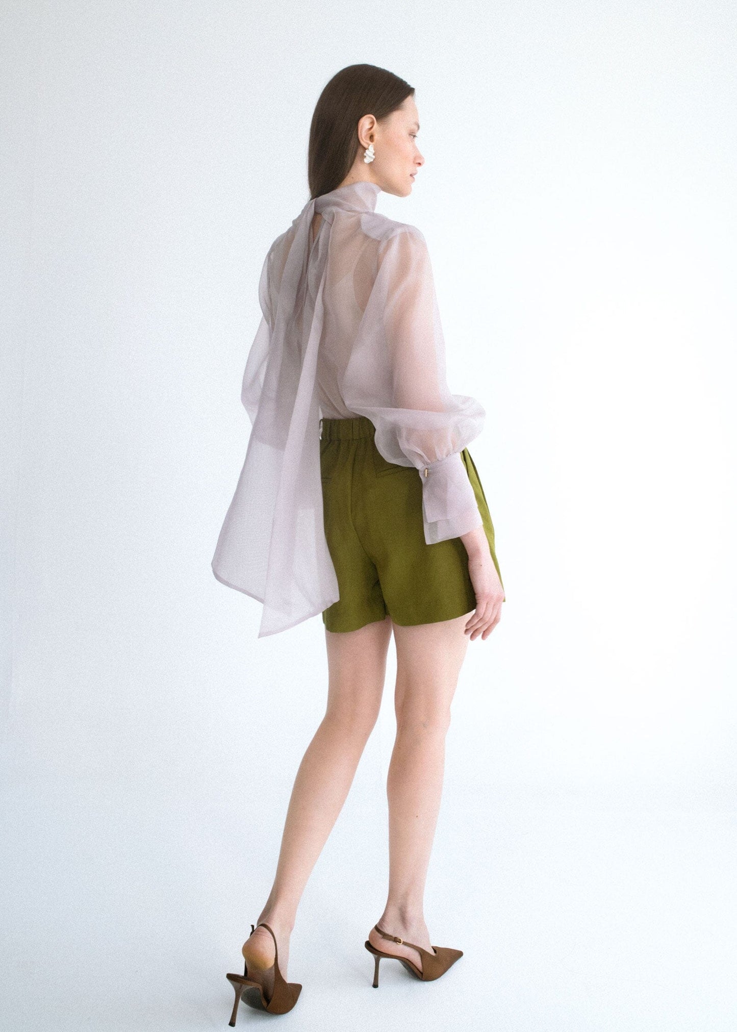 Camisa lazada gris claro Shirts & blouses Miguel Marinero 