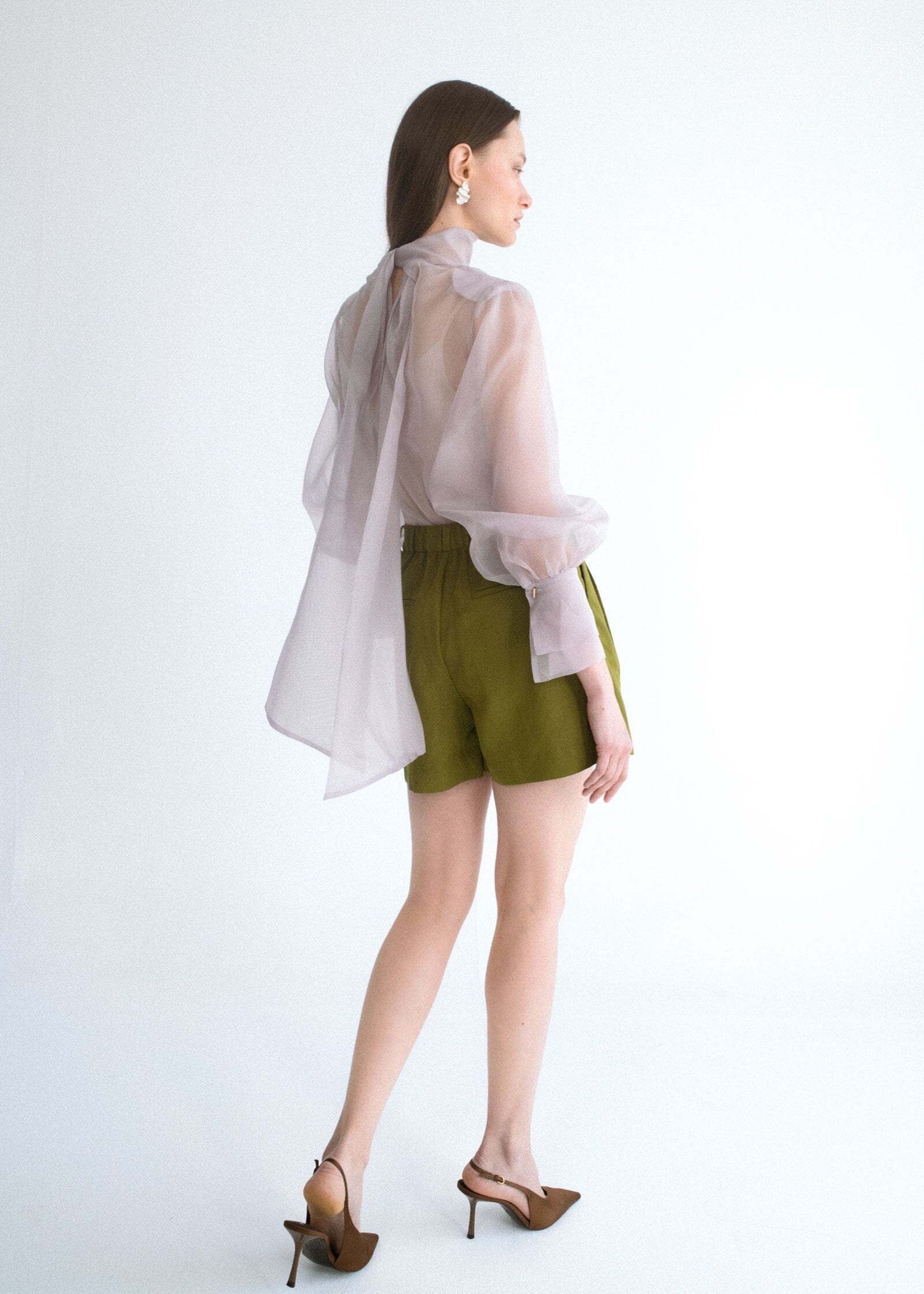 Camisa lazada gris claro Shirts & blouses Miguel Marinero 