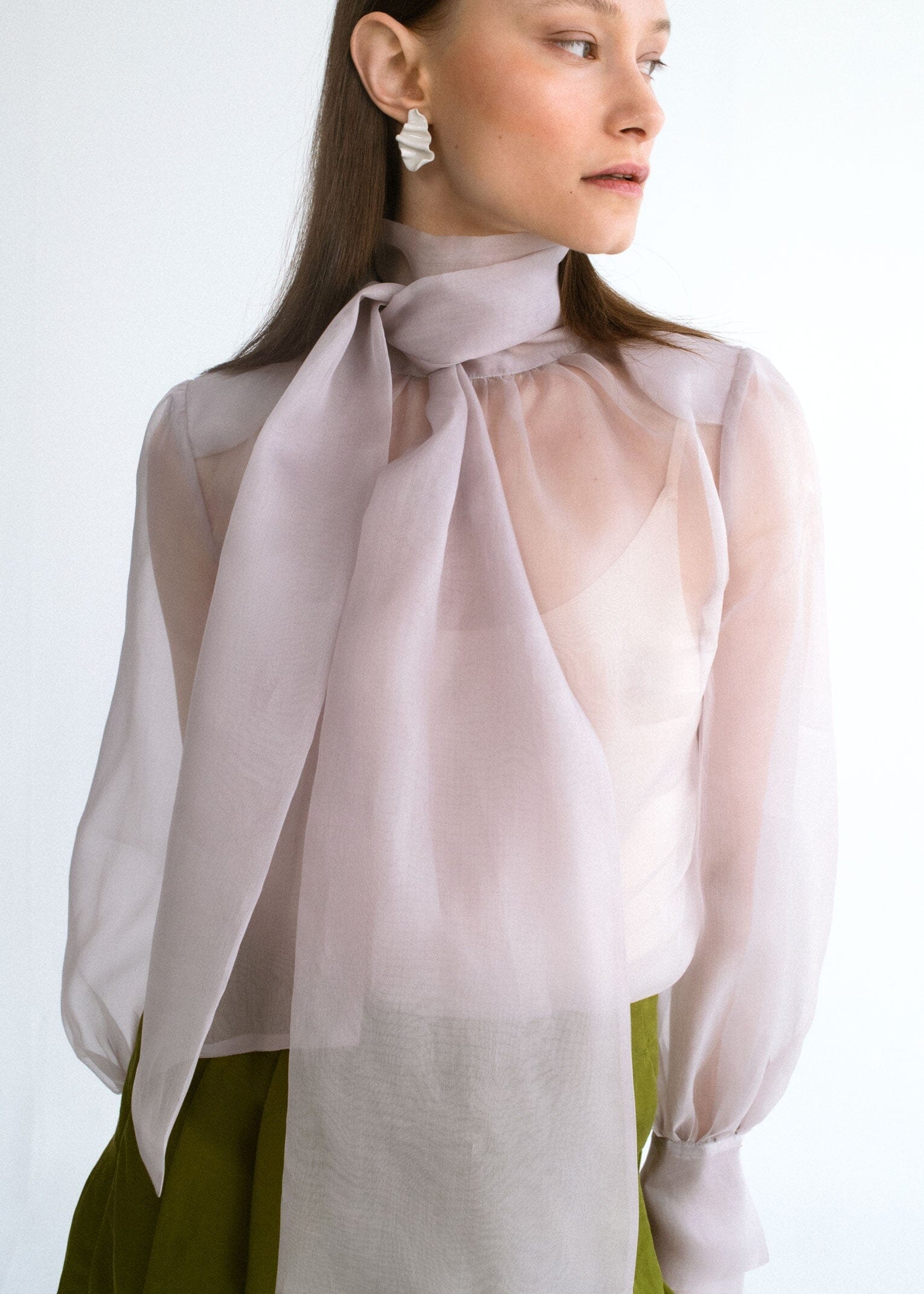 Camisa lazada gris claro Shirts & blouses Miguel Marinero 