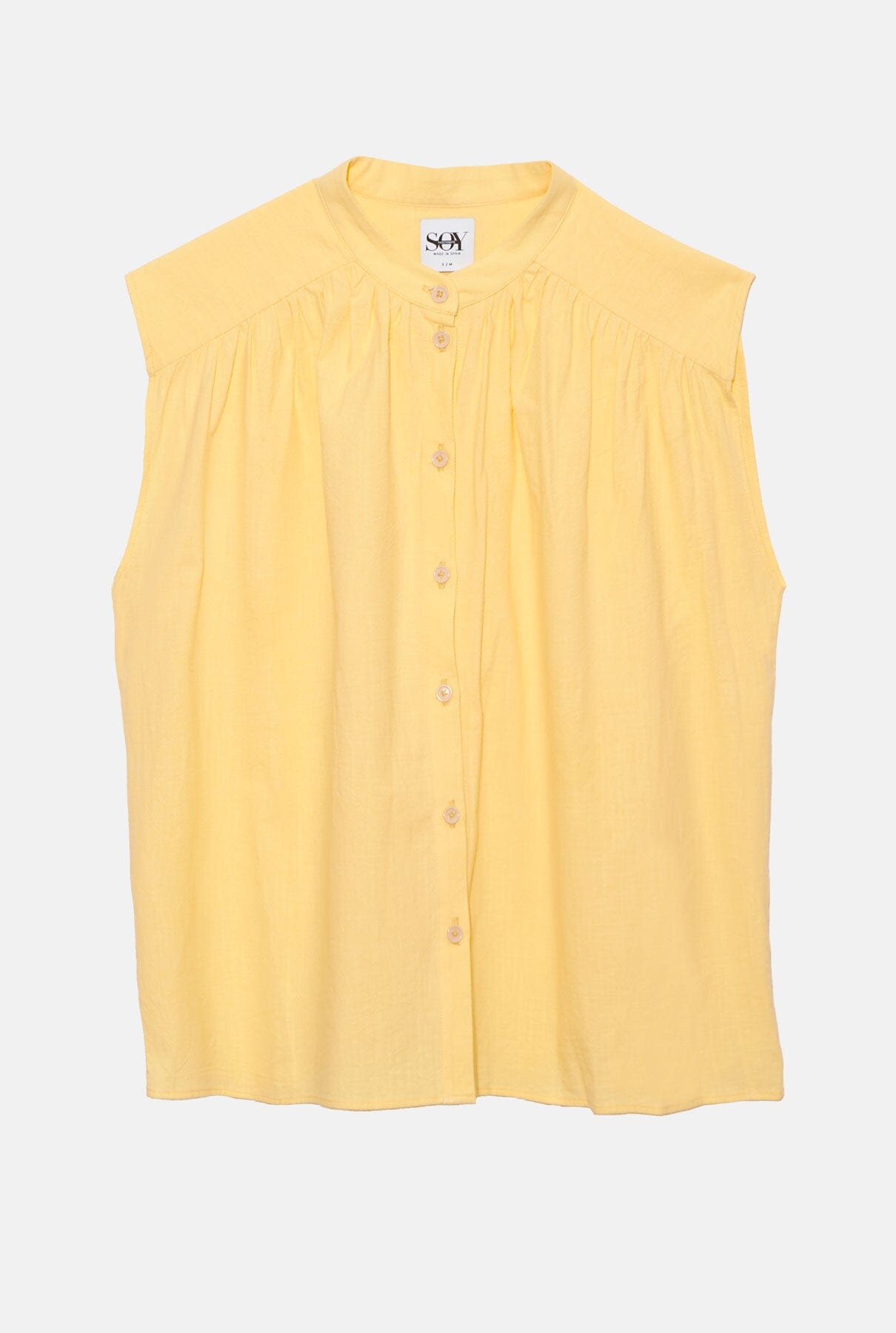 Camisa Leticia amarillo Shirts & blouses SOYFASCINANTE 