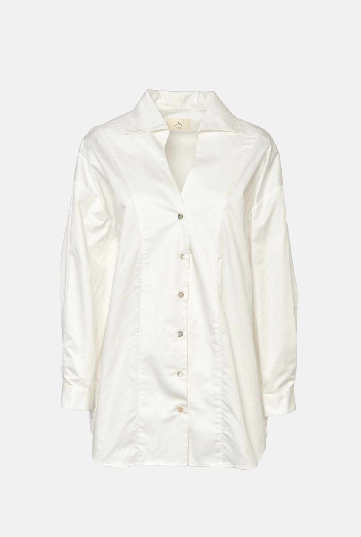Camisa Lina Blanca Shirts & blouses Iki Essentials 