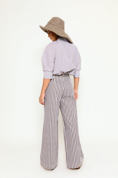 Camisa Mara Marrón · Werit · vista 3
