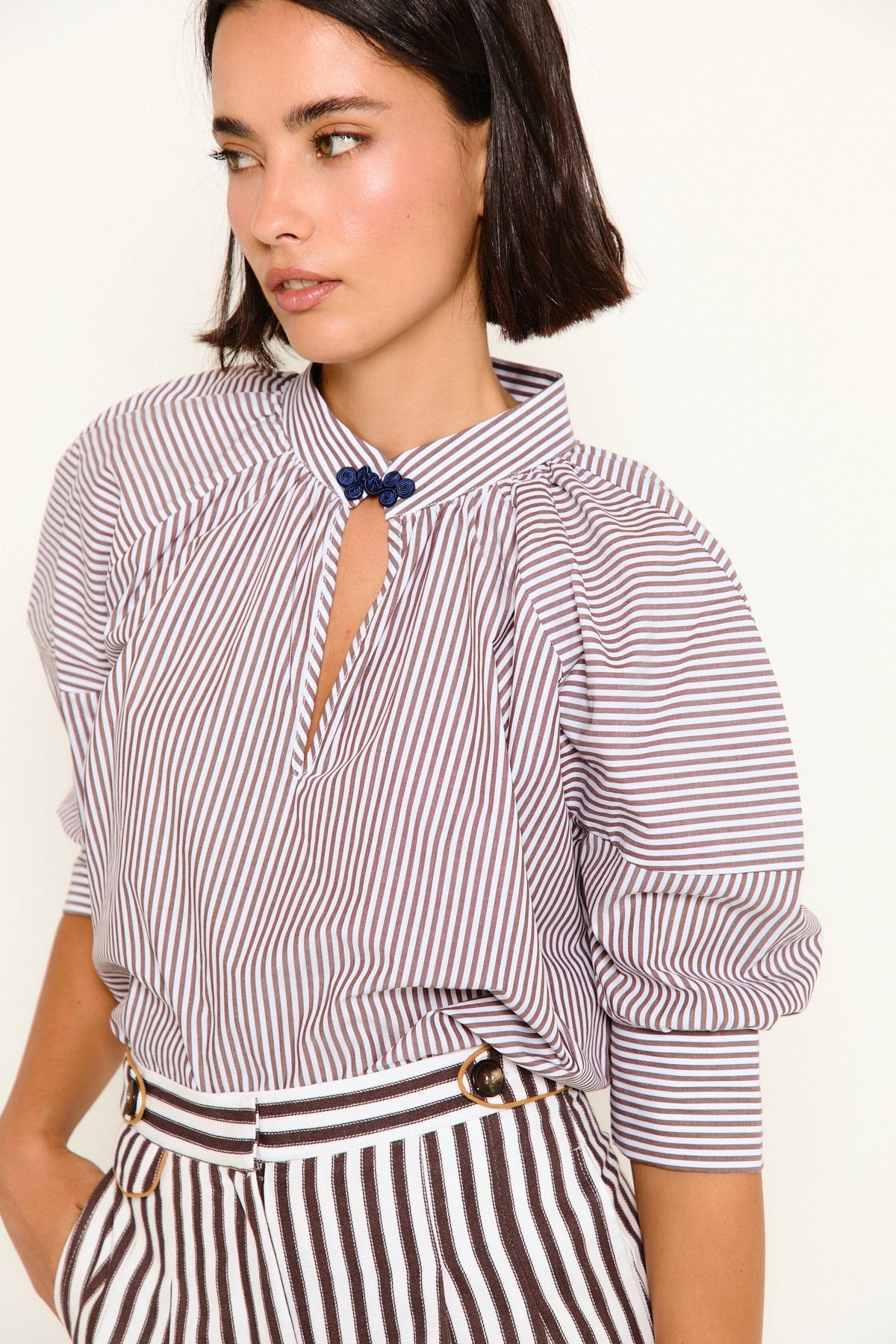 Camisa Mara Marrón · Werit