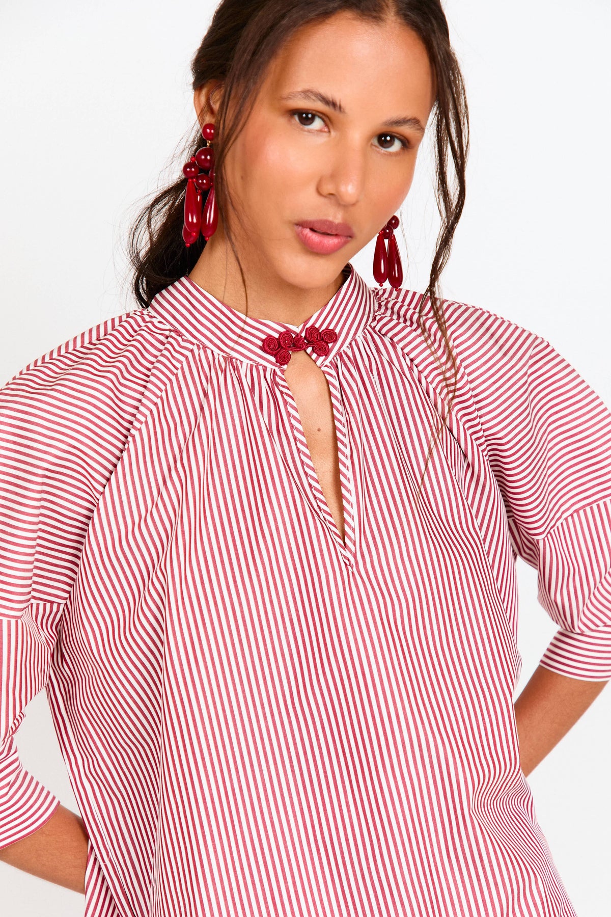 CAMISA MARA RAYAS ROJA Shirts & blouses Werit 
