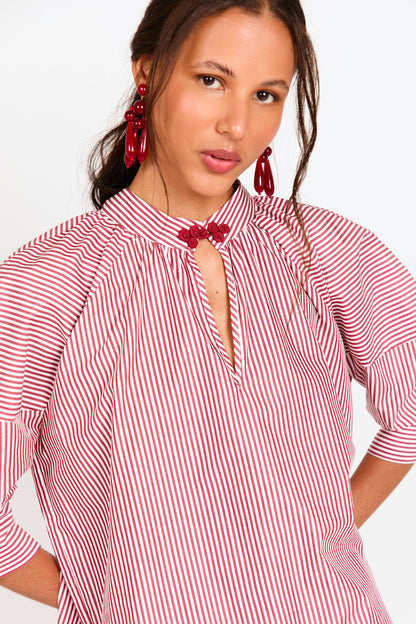 CAMISA MARA RAYAS ROJA Shirts & blouses Werit 