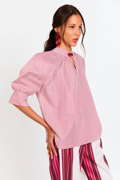 CAMISA MARA RAYAS ROJA Shirts & blouses Werit 