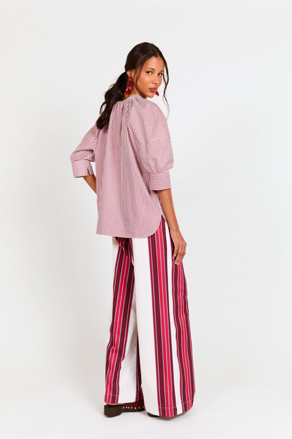 CAMISA MARA RAYAS ROJA Shirts & blouses Werit 