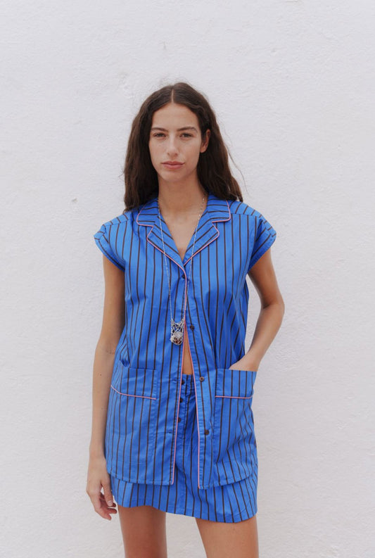 CAMISA MARBEL RAYAS Shirts & blouses Himba Collection 