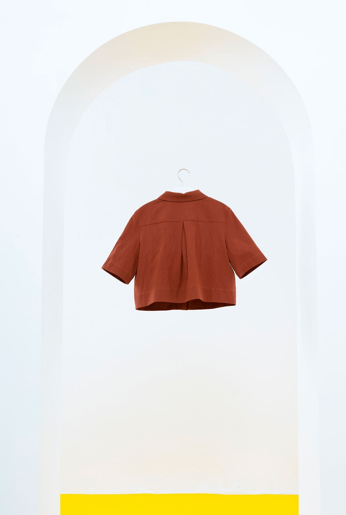 CAMISA MARELLA CORTA MARRÓN Shirts & blouses SOY FASCINANTE 