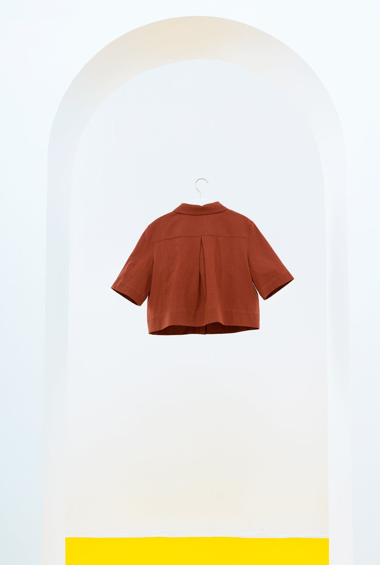 CAMISA MARELLA CORTA MARRÓN Shirts & blouses SOY FASCINANTE 