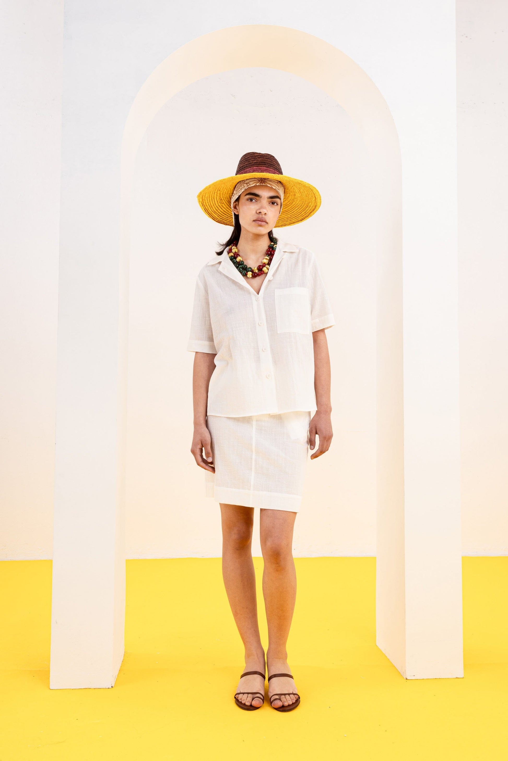 CAMISA MARELLA LARGA BLANCO Shirts & Blouses SOY FASCINANTE 