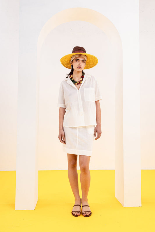 CAMISA MARELLA LARGA BLANCO Shirts & Blouses SOY FASCINANTE 
