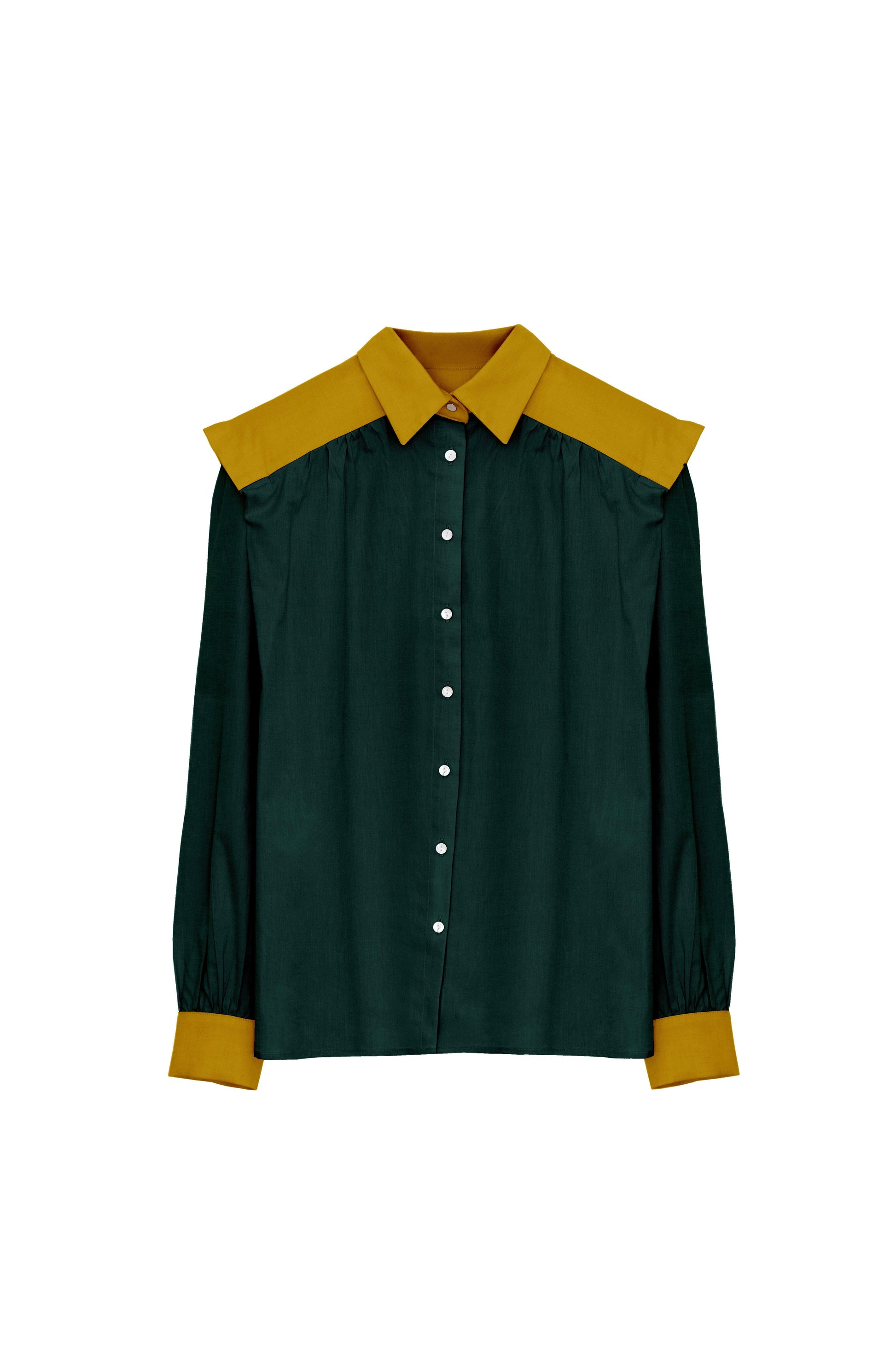 Camisa Marieta Duo Verde Shirts & blouses Julise Magon 