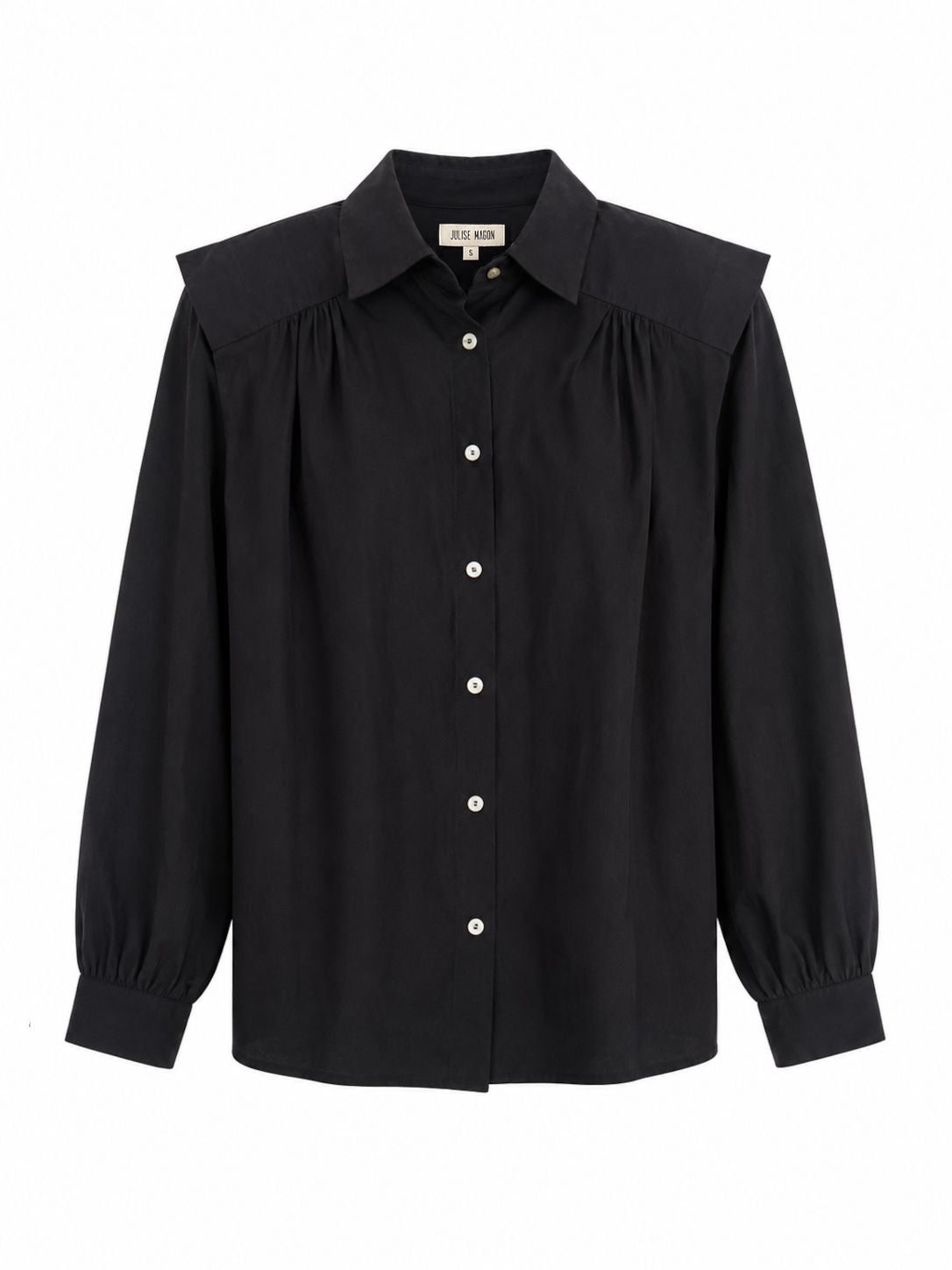 Camisa Marieta Negro · Julise Magon · vista 2