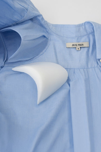 Camisa Marieta oxford azul Camisas Julise Magon 