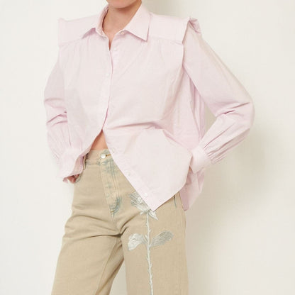Camisa Marieta Rosa Suave Shirts & blouses Julise Magon 