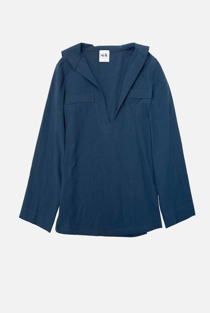 CAMISA MARINERA AZUL Shirts & Blouses SOY FASCINANTE 