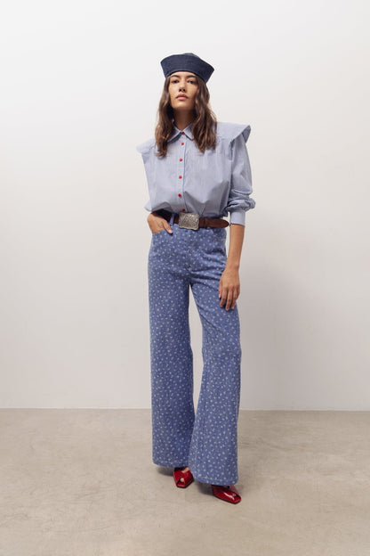 camisa-miru-rayas Shirts & Blouses Julise Magon 