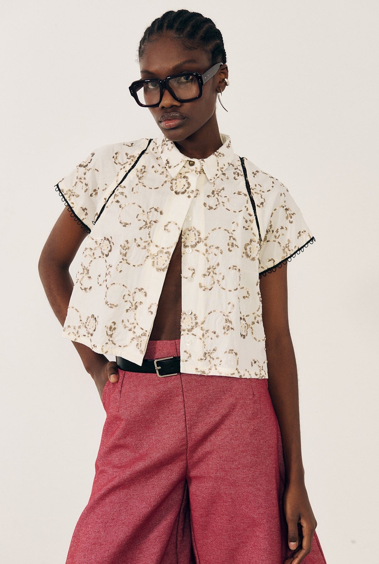 Camisa pedrería desmontable Shirts & blouses E.R.A.X. 