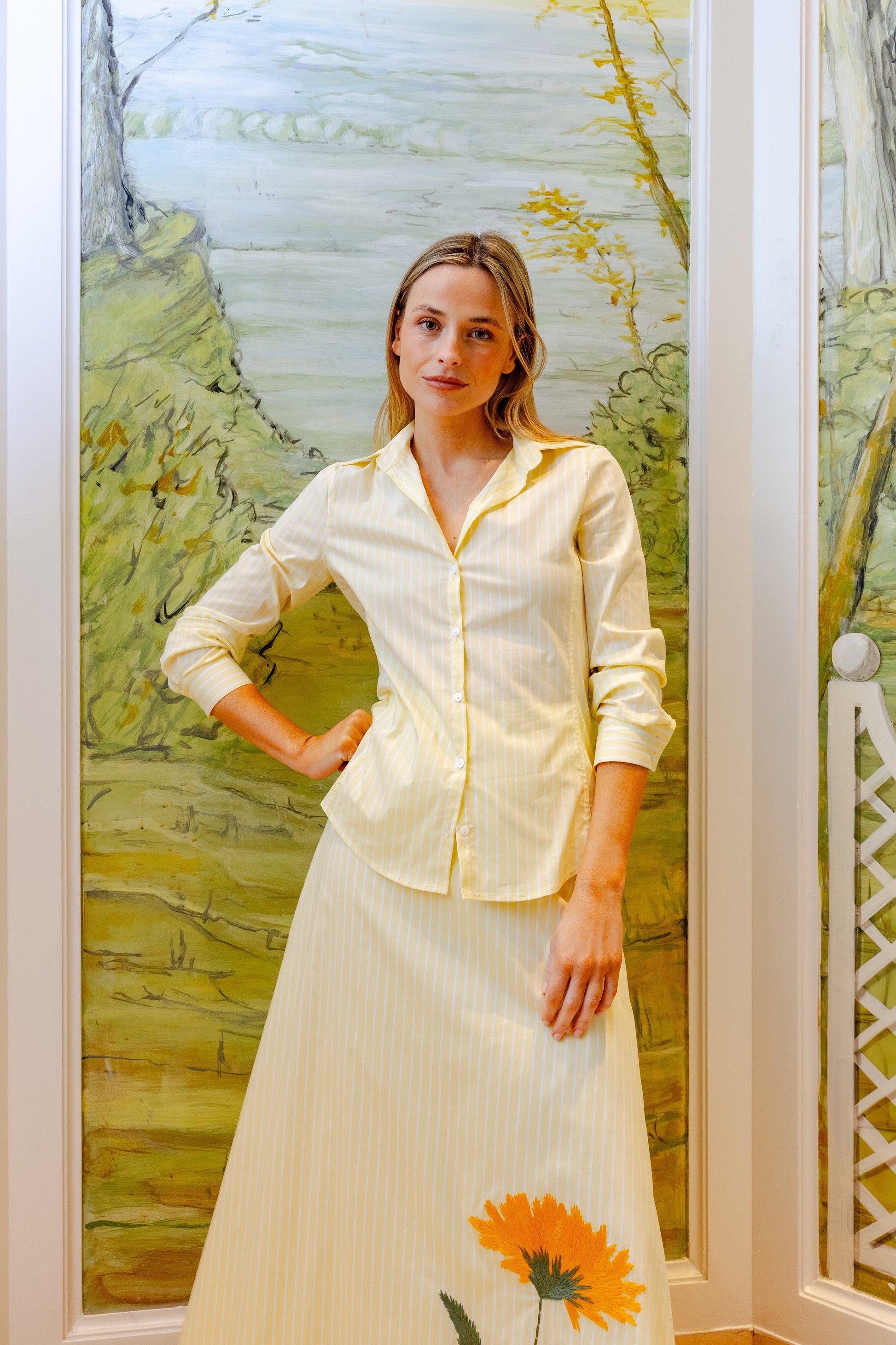 Camisa Raiz amarilla Shirts & blouses Copines 