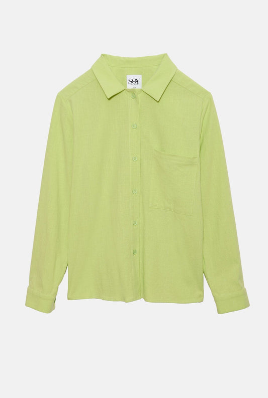 Camisa Reina verde Shirts & blouses SOYFASCINANTE 
