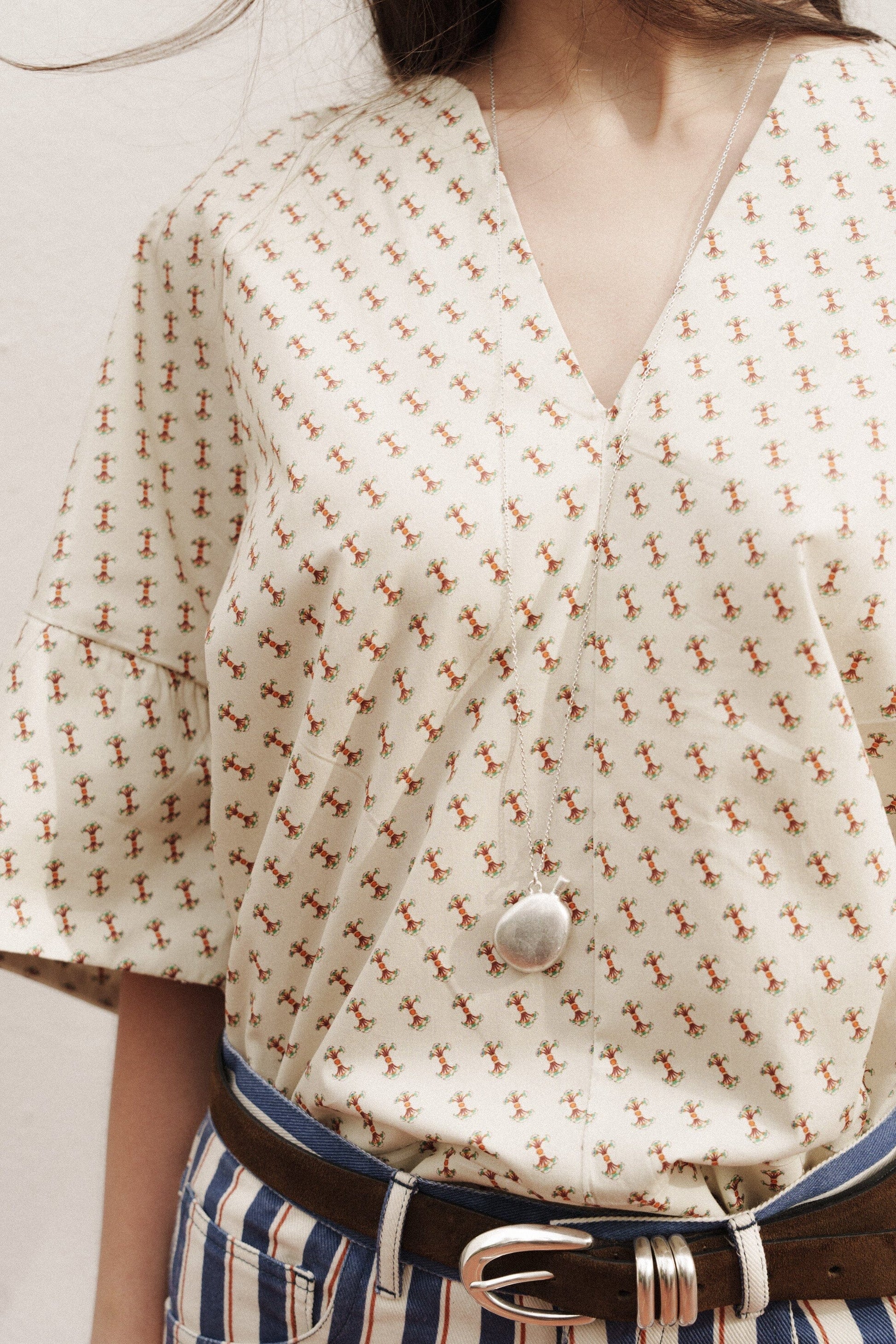 CAMISA SCARAB CRUDO Shirts & Tops Himba Collection 