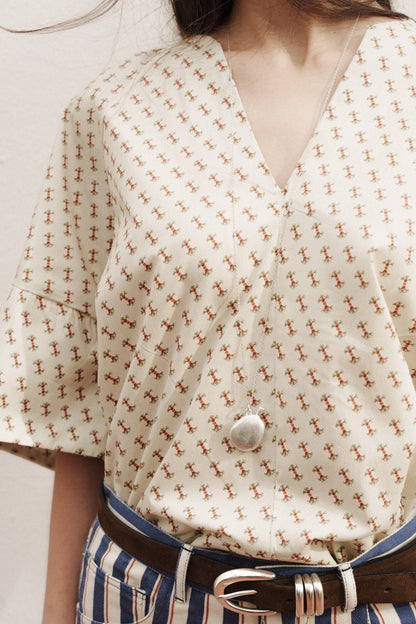 CAMISA SCARAB CRUDO Shirts & Tops Himba Collection 