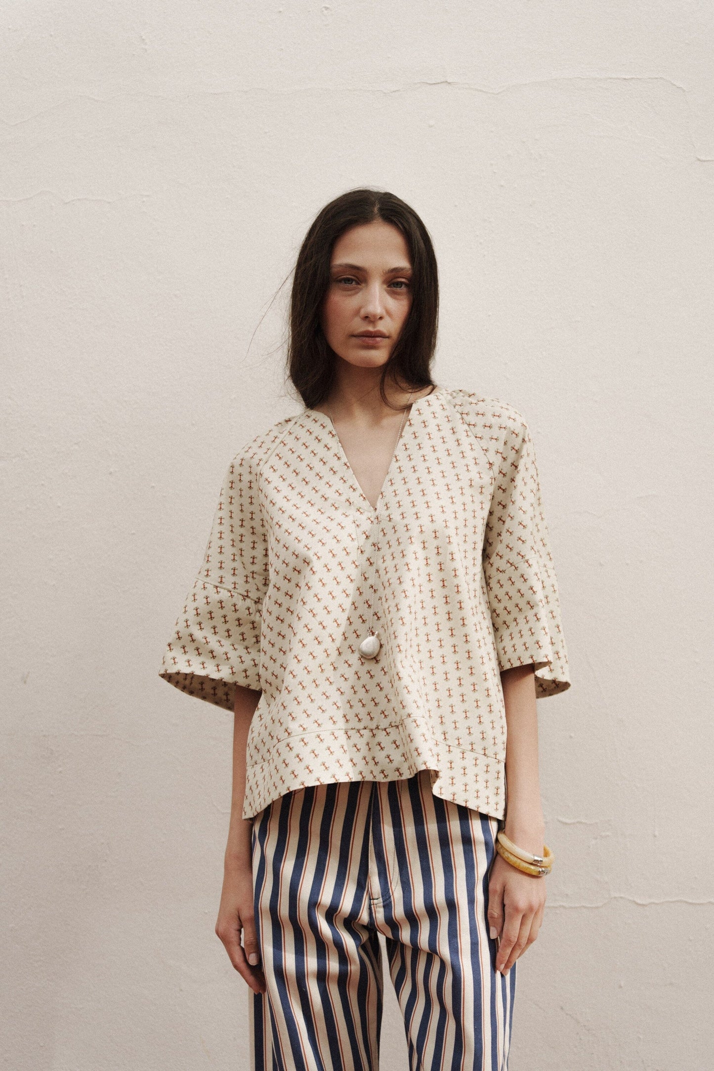 CAMISA SCARAB CRUDO Shirts & Tops Himba Collection 