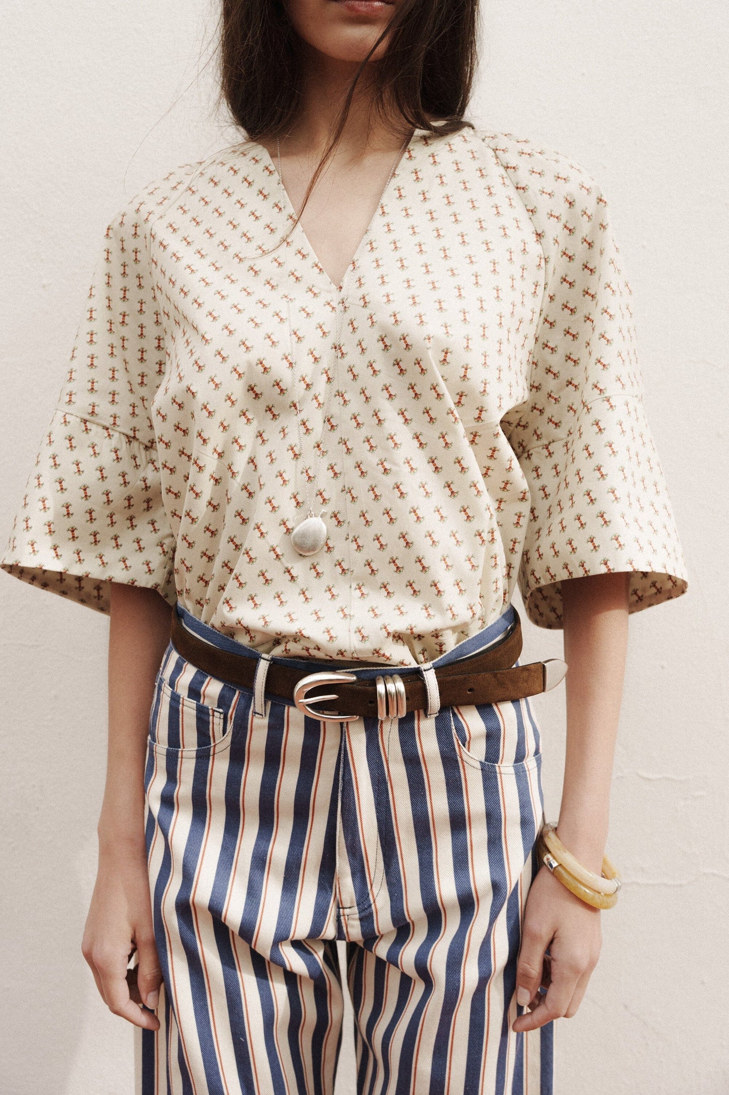 CAMISA SCARAB CRUDO Shirts & Tops Himba Collection 