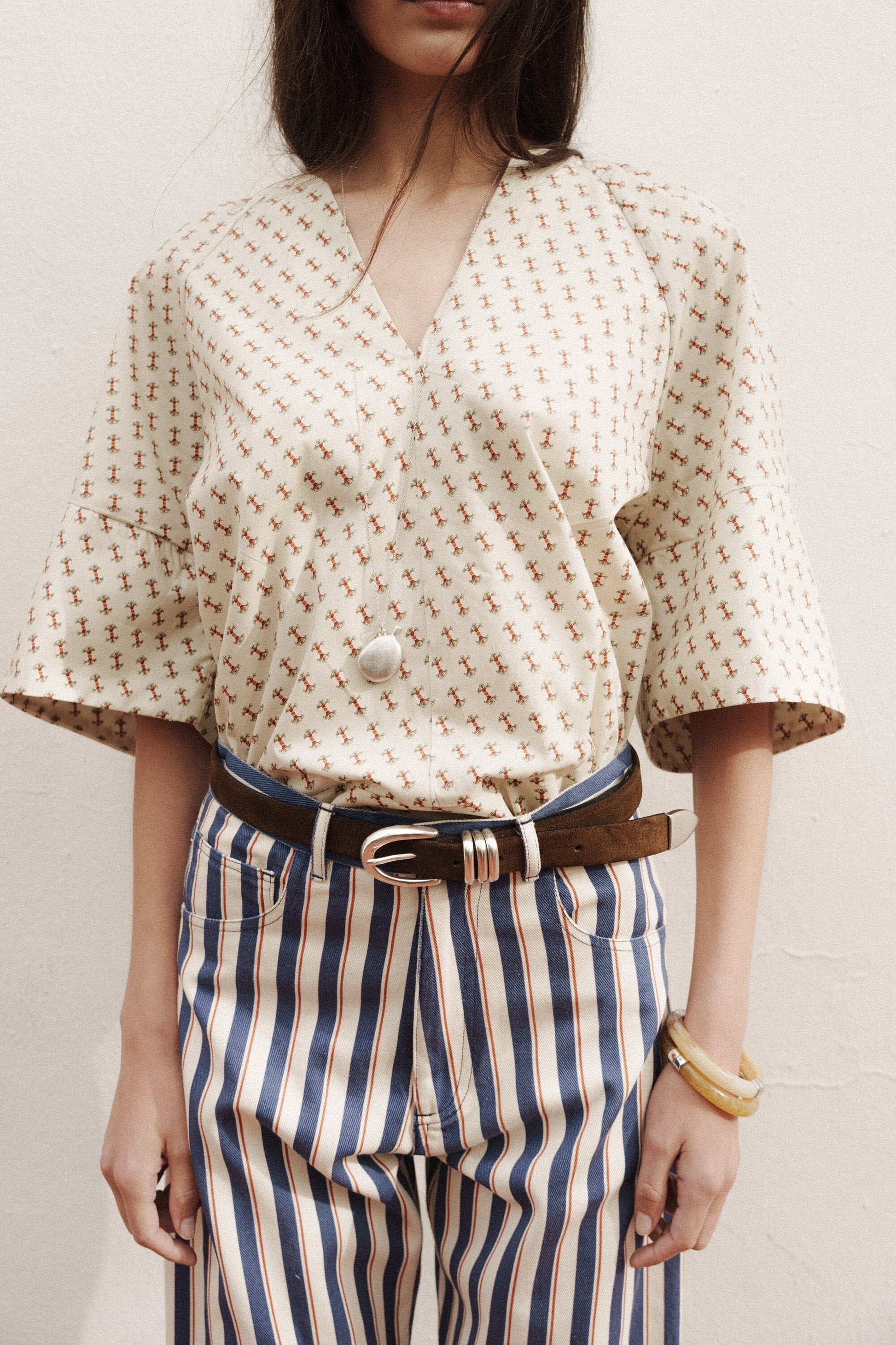 CAMISA SCARAB CRUDO Shirts & Tops Himba Collection 