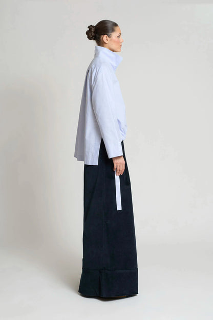 CAMISA VENEZIA CELESTE AMARILLA Shirts & Blouses Zaitegui Studio 