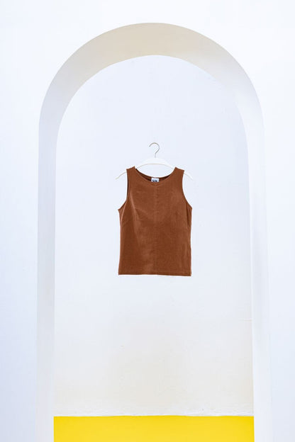 CAMISETA ADRIANA MARRÓN T-Shirts & tops SOY FASCINANTE 