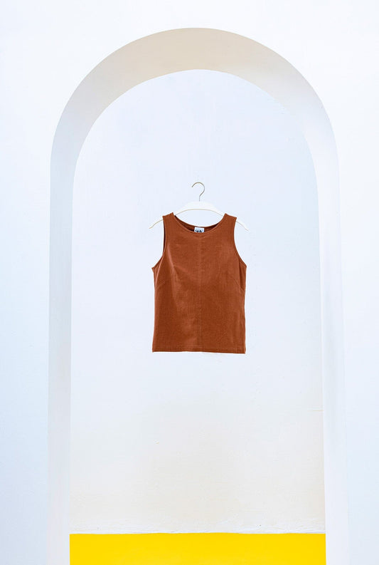 CAMISETA ADRIANA MARRÓN T-Shirts & tops SOY FASCINANTE 