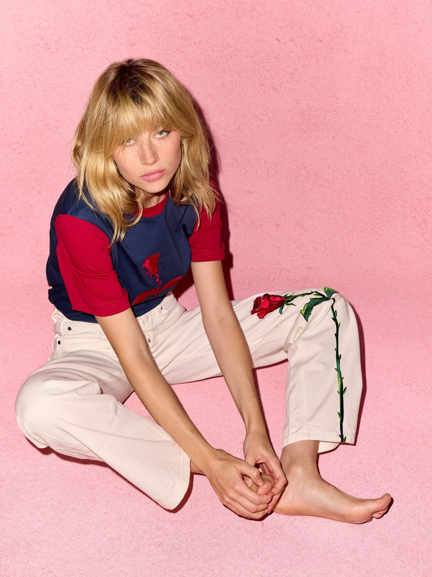 Camiseta de la Rosa Shirts & Tops Ynes Suelves 