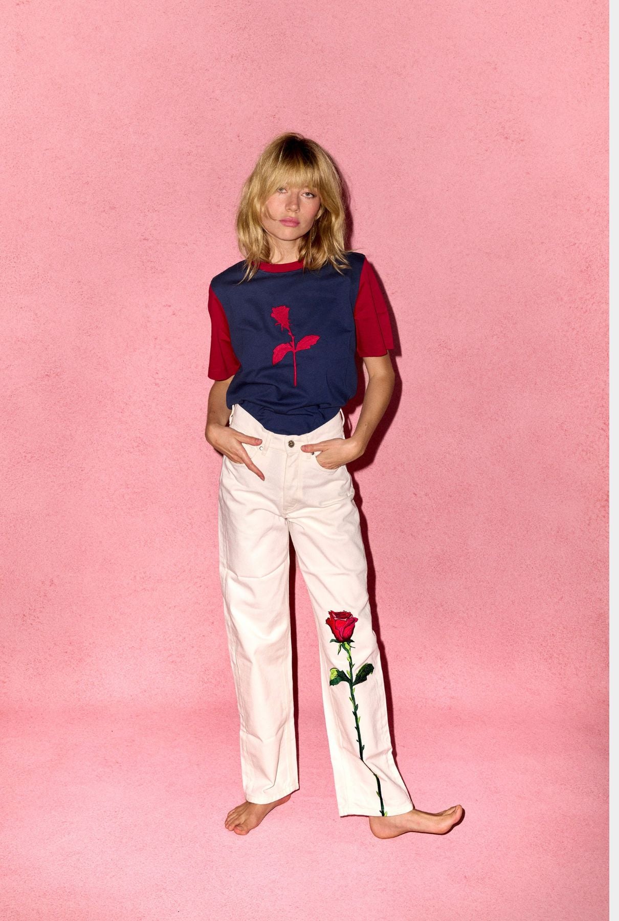 Camiseta de la Rosa Shirts & Tops Ynes Suelves 