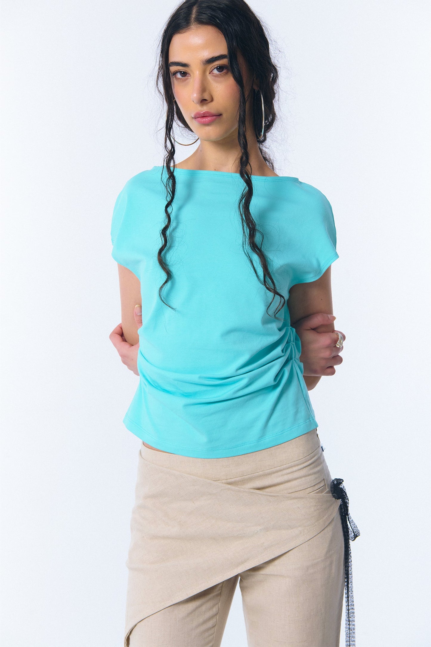 Camiseta "raíz" en algodón