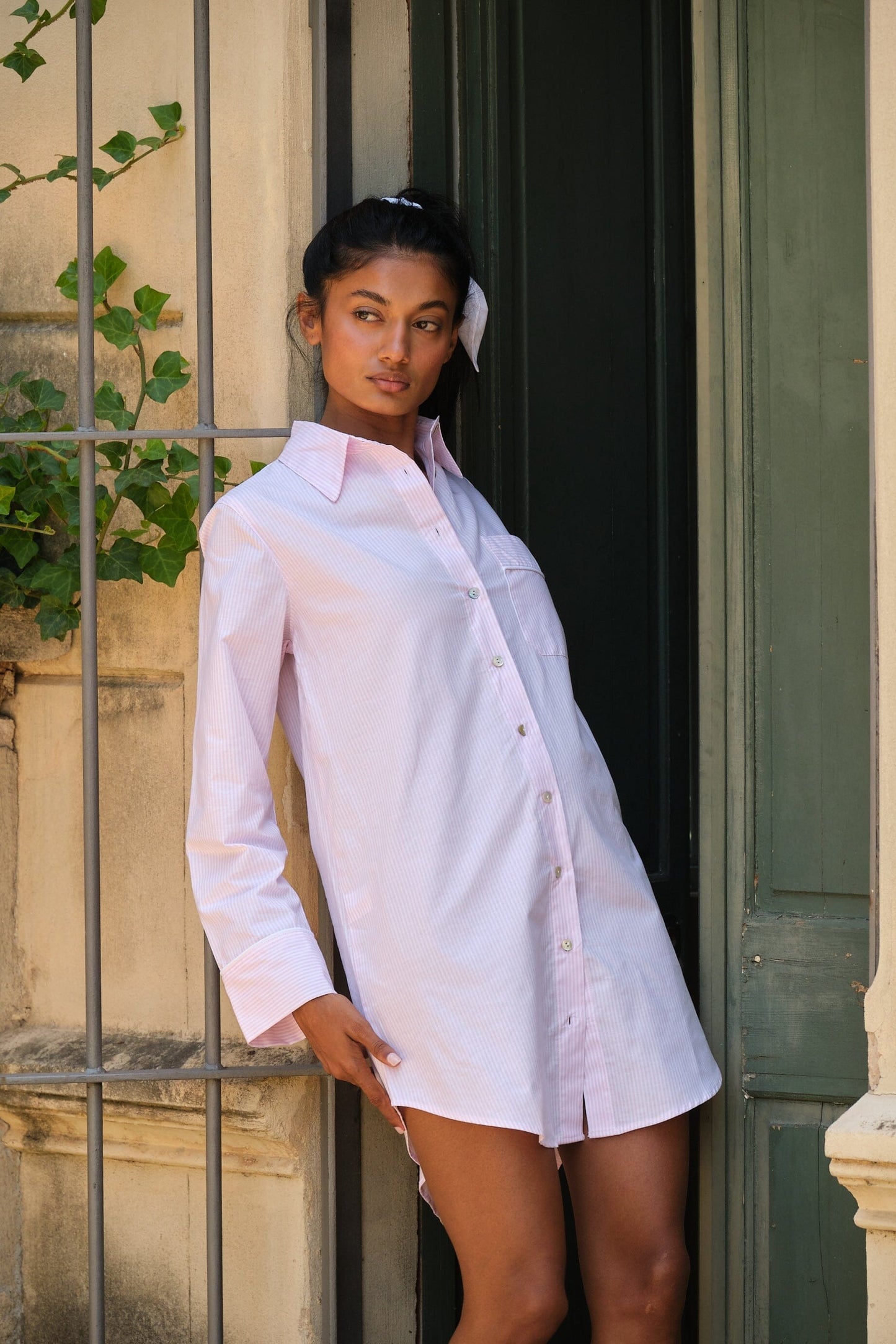 Camisola Oxford Rose Camisola Vicky Bargalló 